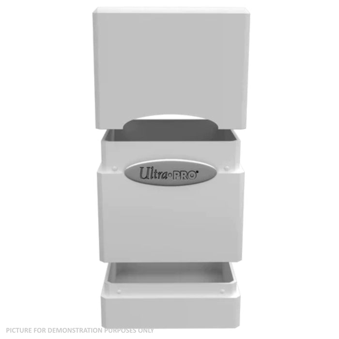 Ultra Pro Classic Satin Tower Deck Box - White