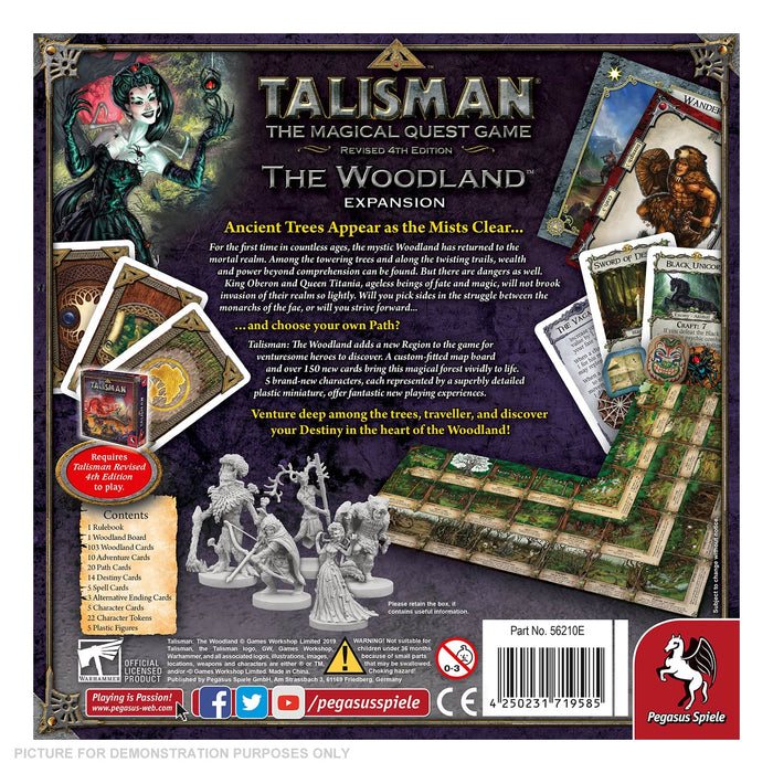 Talisman 4th Edition - THE WOODLAND Expansion