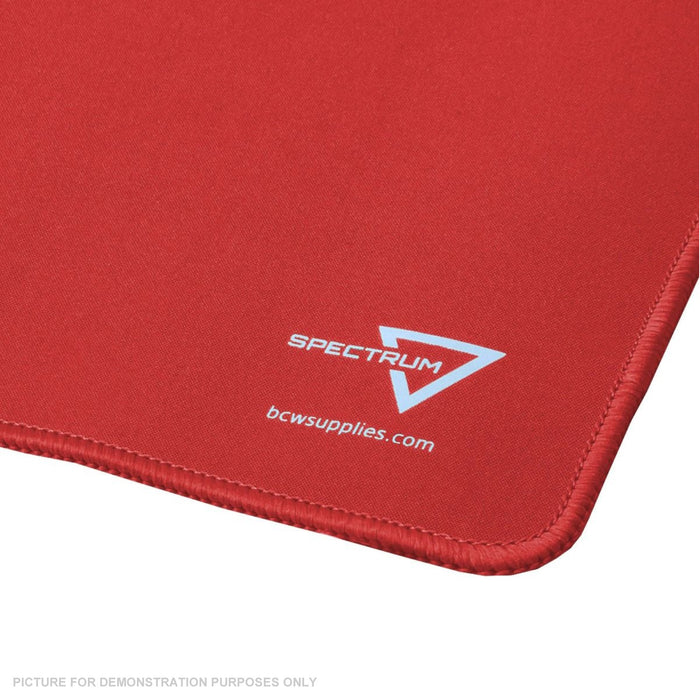 BCW Playmat with Stitched Edging RED