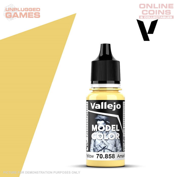 Vallejo Model Color - AV70.858 Ice Yellow 18ml