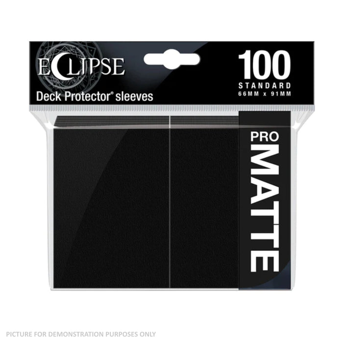 Ultra Pro Eclipse Matte Standard Deck Protector Sleeves 100ct - Black