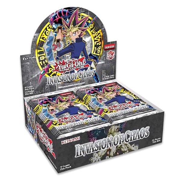 Yugioh 25th Anniversary Invasion of Chaos - Booster BOX of 24