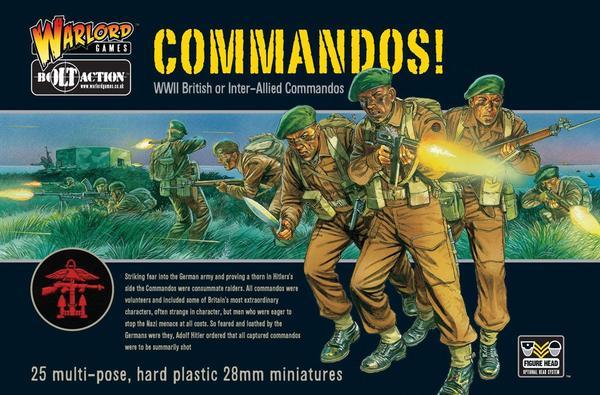 Bolt Action WWII British Commandos