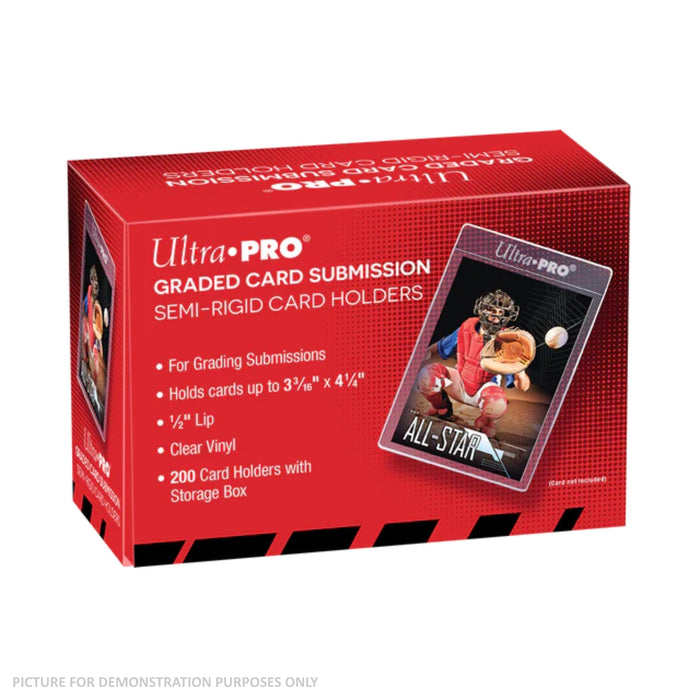 Ultra Pro Graded Card Submission Semi Rigid Card Holders 200ct