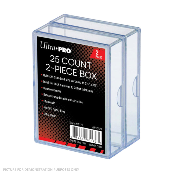 Ultra Pro 25Ct Plastic Box