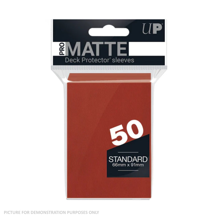 Ultra Pro Deck Protector ProMatte RED Sleeves 50ct