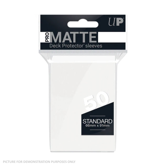 Ultra Pro Deck Protector ProMatte WHITE Sleeves 50ct