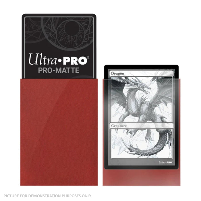 Ultra Pro Deck Protector ProMatte RED Sleeves 50ct
