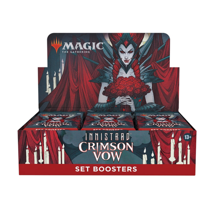 Magic the Gathering Crimson Vow - Set Booster BOX of 30 Packs