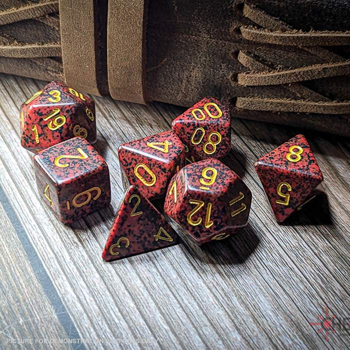 CHESSEX Speckled Mercury Polyhedral 7-Dice Set