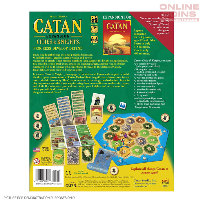 Catan - Cities & Knights Expansion