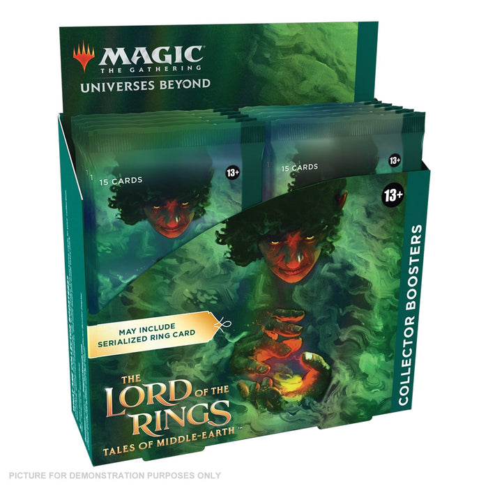 Magic the Gathering LOTR Tales of Middle Earth - COLLECTOR Booster BOX of 12 Packs