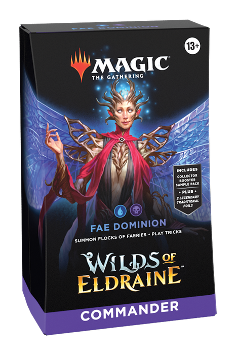 Magic The Gathering Wilds of Eldraine Commander Deck - Fae Dominion