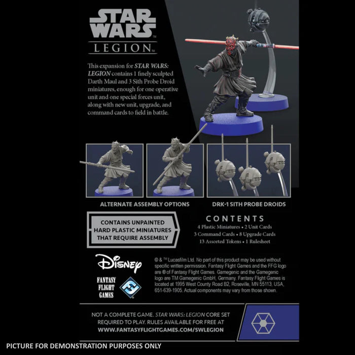 Star Wars Legion - Darth Maul and Sith Probe Droids Operative Expansion