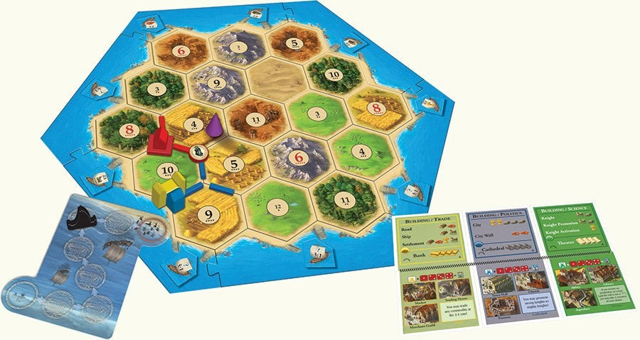Catan Cities & Knights Expansion Card Deck 5th Edition