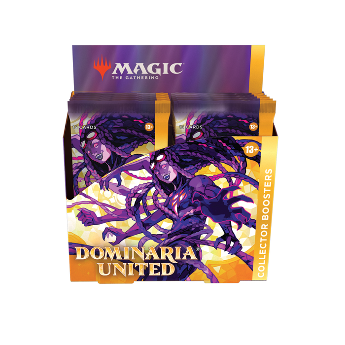 Magic the Gathering Dominaria United - Collector Booster BOX of 12 Packs