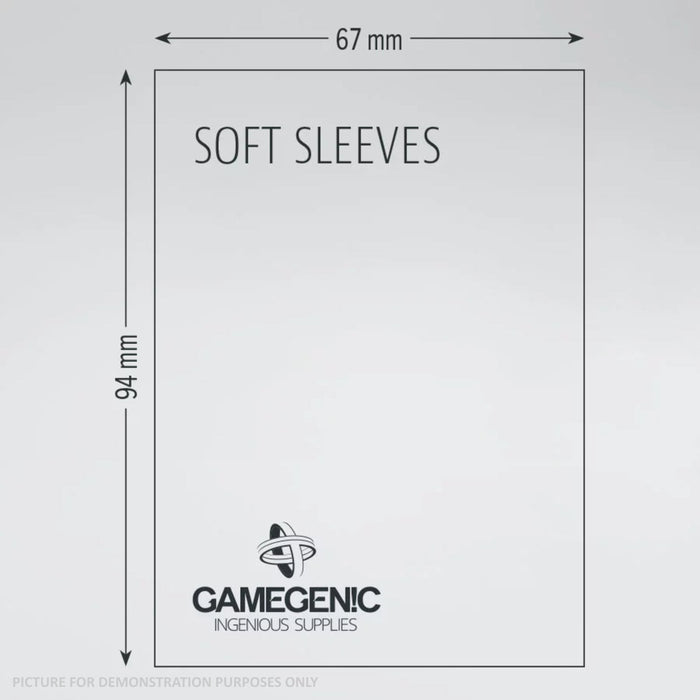GameGenic 100ct Soft Sleeves