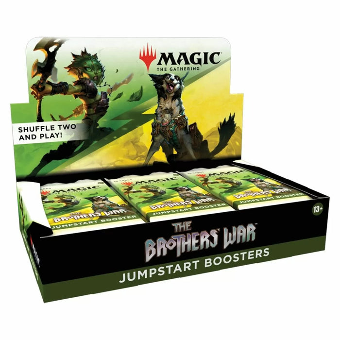 Magic the Gathering Brothers War Jumpstart - Booster BOX of 18 Packs