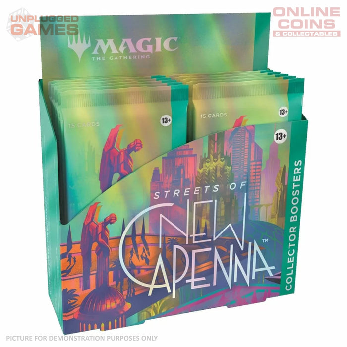 MTG Streets of New Capenna SNC Collector Booster - BOX of 12 Packs