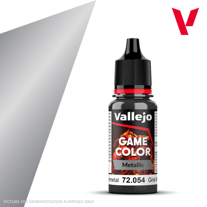 Vallejo Game Colour - 72.054 Gunmetal 18ml